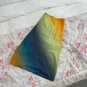 NWOT ombré skirt